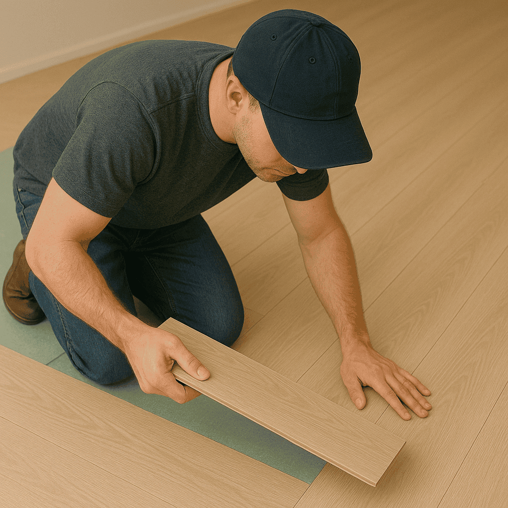 Laminate flooring installation in Conyers GA